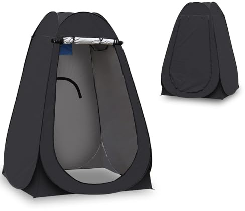 CLIPOP Tente de Toilette Pop up Tente de Douche Portable Anti-UV pour la Plage, la pêche, la randonnée, Le Bain, l'extérieur, avec Un Sac de Transport