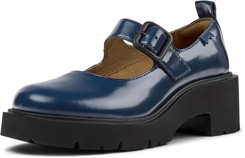Camper Damen Milah K201681 Mary Jane, Dunkelblau 006, 40 EU