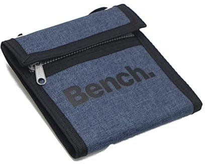 Bench Brustbeutel Brusttasche mit Reißverschluss Reisegeldbeutel, Geldbeutel (Blau)