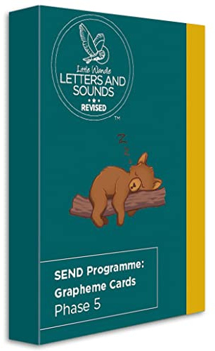 SEND Programme: Grapheme Cards: Phase 5 (Big Cat Phonics for Little Wandle Letters and Sounds Revised)