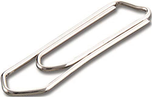 Maped Attache lettres en acier nickelé et bout chevron,30mm, boîte de 1000