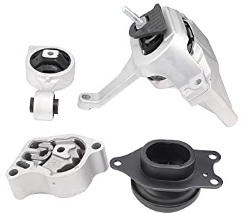 Engine Motor and Trans Mounts Compatible with 2007-2017 Altima 2.5L, Replace OE A4339 A4340 A4350 A4353, 11360-JA000 11220-JA000 11350-JA00A 11210-JA000, Set of 4