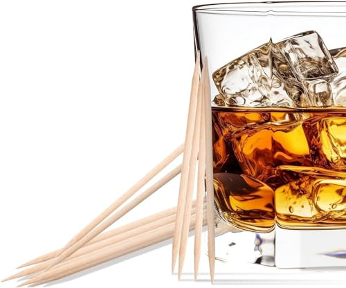 Licker Pickers Cotton Candy Moonshine Toothpicks - 25 White Birch Aged in Premium Spirits.