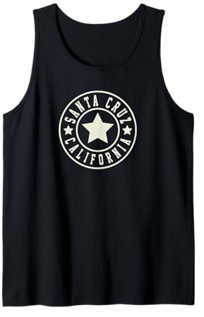 Kalifornien, Santa Cruz, Retro, Vintage-Stil Tank Top