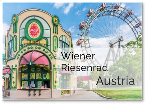 Wiener Riesenrad in Wien Kühlschrankmagnet