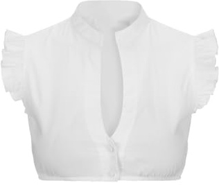 AYNKH Traditionelle Dirndl Bluse Damen Bierbekleidung Dirndl Damen Weißes Hemd Dirndlbluse Kurzarm Bayerisches Bierfest