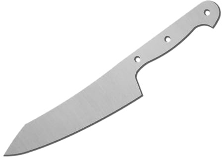 rinag Japanische Model - Messer Rohling - Messerbau - Klingenrohling - Jagdmesser - 1.4034 - Rostfreistahl 3 mm (Santoku 66-320 mm-A1)