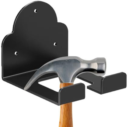 Supporto da parete per utensili elettrici, organizer da garage, supporto resistente per scaffali, ampiamente usato, materiali durevoli, per esterni, cortile, cucina, negozio lavanderia
