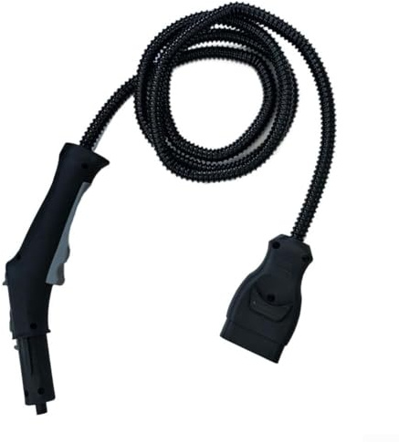 Tubo di collegamento di ricambio per pulitore a vapore Kärcher Accessori, adatto per SG2/2 SG4/4 SC5 SCS.800C modelli 4.322-046.0 Tubo pulitore a vapore con maniglia e interruttore