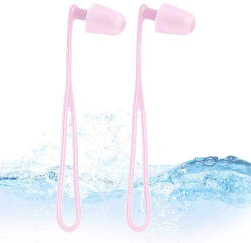Tapones Auditivos para Nadadores Ayuda Para El Sueño De Silicona | Tapones Impermeables Accesorios De Natación Para Mujeres Hombres Nadadores Piscina Exterior Juegos S