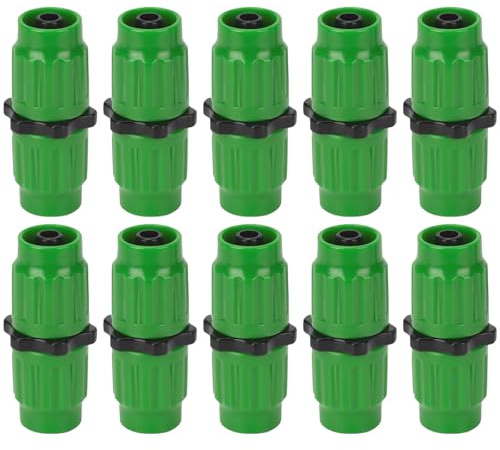 Penlimly Flexibler Schlauch Reparatur-Set, Gartenschlauch-Verbinder Mit Sicherheitsverschluss, Set Mit 10 Gartenschlauch-Anschlüssen, Bewässerungsanlagen-Reparaturzubehör & Zubehör Für Haustierwäsche