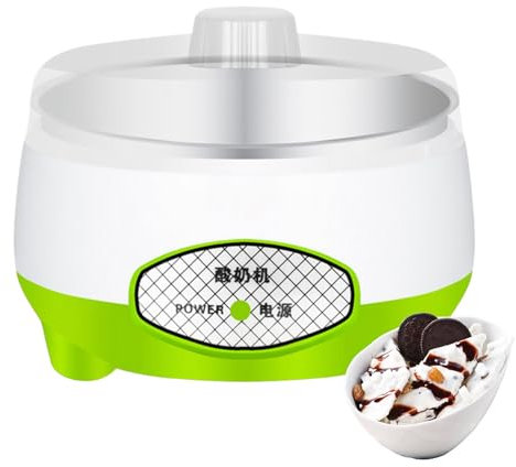 Genérico Yogurtera Automática,Eléctrica para Uso Doméstico | Eléctrica Multiusos de 1.2 litros Bajo Ruido para Leche y Vino de Arroz