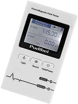 Contatore Geiger, Professionista portatile EMF Meter Electromagnetic Radiation Detector Tester ad onda elettromagnetica Tester di radiazione