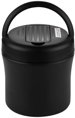 Manolyee Conteneur Alimentaire Isotherme | Boîte Isotherme 1.2L pour Repas Chaud,Boîte en Acier Inoxydable à Large Ouverture pour Pêche Pique-nique Camping Voyage École,Voyage Camping Pêche Salade