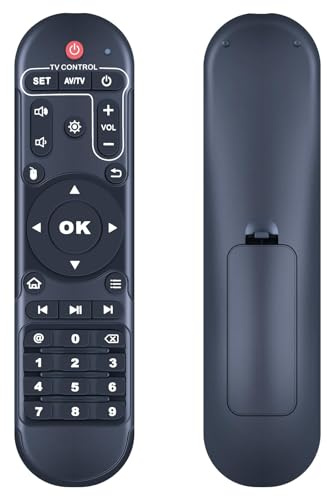 RYQIF Telecomando di ricambio adatto per Android TV Box X96 Mini, X96 MAX, X96 X4, X98 Mini+, X96Q, X96 MAX+ Ultra, X96 Air