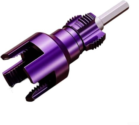 Utensile per tubi in PPR, a 4 punti, 6 punti, in acciaio legato di acciaio interno, per tubi dell'acqua in plastica PVC, compatibile con raccordi idraulici da 20 mm e 25 mm (4 punti)