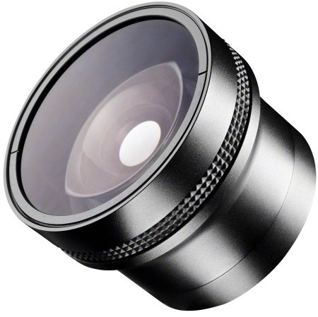 Walimex Fish-Eye Vorsatzobjektiv und Makrovorsatz 0,25 x 52mm