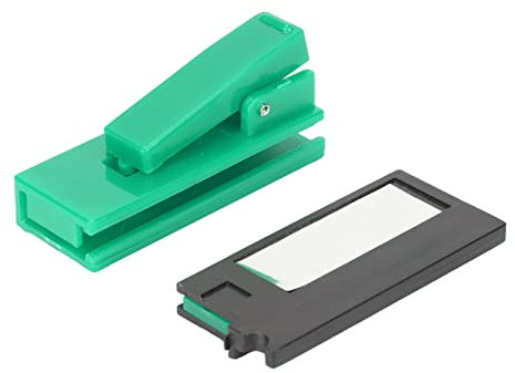 Detector de Radiación Personal, Contador Geiger del Detector de Radiación Nuclear, Dosímetro de Radiación de Campo Electromagnético de Umbral de 0,1 μGy para Billetera o Bolsillo(Verde)