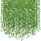 SOMYTING 28 unidades de hiedra artificial guirnalda falsa de hiedra artificial colgante plantas artificiales con longitud total decorativa de 28 m para cortina, cocina, boda, balcón, jardín decoración