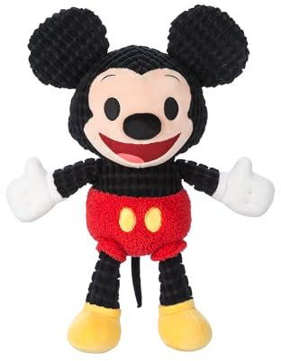 Disney Store Official Mickey Mouse Disney Blissful Buddies Fidget Soft Toy, 45cm/17”, Plush Stuffed Animal, Funny Cuddly Character Features Changing Length Arms and Legs - Suitable for Ages 0+