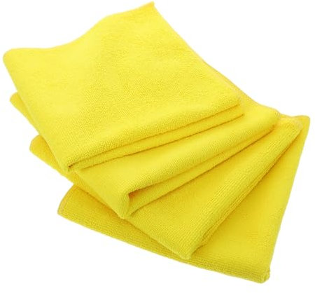 Vaguelly 4piezas Toalla De Limpieza De Microfibra Paño para Cocina Reutilizable para Fregar Sartenes y Ollas Adecuado para Limpiar Encimeras y Platos