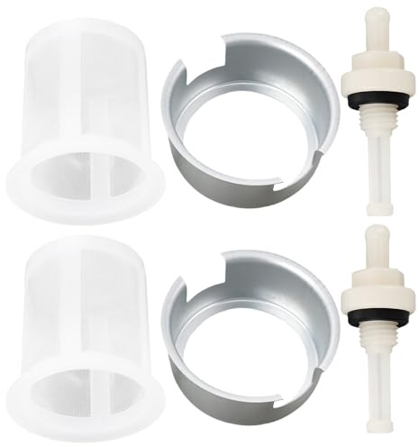 ECSiNG Kit de 2 Filtres à Carburant pour Réservoir de Tondeuse à Gazon pour Moteurs à Essence GX160 5,5 CV Et GX200 6,5 CV