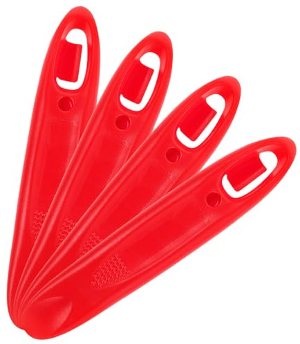 DOITOOL 4 Stück Fahrradreifenheber aus Pom Leichtes Reifenwechsel Werkzeug für Mountainbike Rennrad Kompakt für Outdoor Reparatur