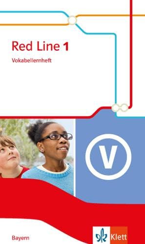 Red Line 1. Ausgabe Bayern: Vokabellernheft Klasse 5 (Red Line. Ausgabe für Bayern ab 2017)