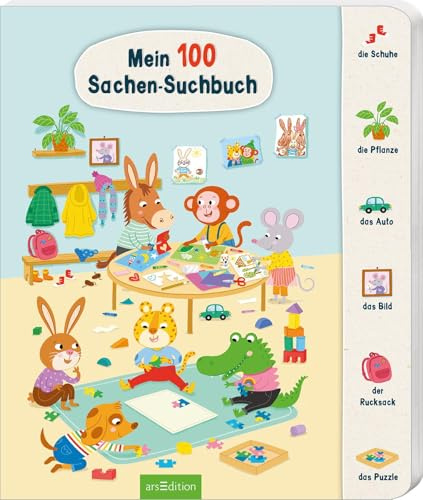 Mein 100 Sachen-Suchbuch: Ein großes Wimmelbilderbuch zum Sachen suchen für Kleinkinder ab 1 Jahr