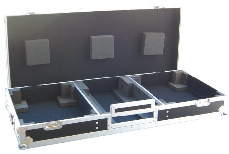 POWER ACOUSTICS FLIGHT CASE MIX + PLATINES VINYLES DJ Zubehör DJ flight cases