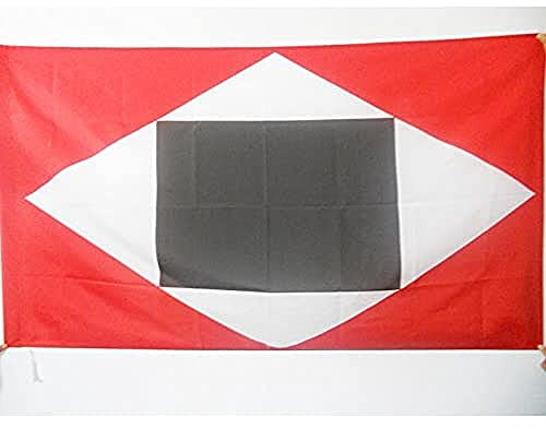 AZ FLAG Bandera Venezuela Guerra a muerte 150x90 cm Poliéster 100D Funda | Uso interior y exterior Enseña de la guerra de independencia venezolana costuras dobles y bordes reforzados