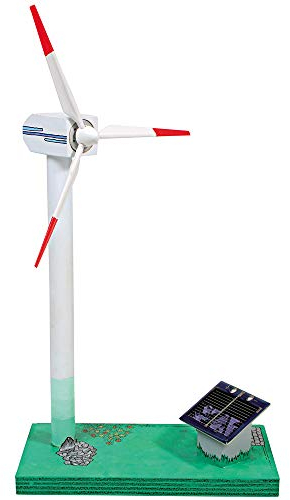matches21 HOME & HOBBY Windgenerator DIY Holz Bastelset für Kinder ab 12 Jahren mit Solarantrieb