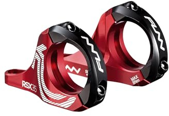 Funn RSX Direct Mount Stem for Dual Crown Fork, 35mm Clamp | CNC 6061 alloy, adjustable 45-50mm reach, for downhill, freeride and MTB, fits Surron, Talaria and similar E-bikes