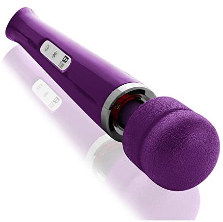 L'ORIGINALE di BuyAndFeelGood massaggiatore vibratori a bacchetta magica con 20 Vario/10 Velocità - Vibratore clitorideo per Lei con Stimolazione del Clitoride - viola, lilla