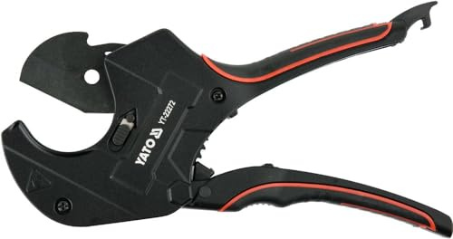 Professionell rörskärare rörsax plaströrskärare slang skärtång från PVC/PE/PU/PP/PEX/PPR/PPE (50 mm)