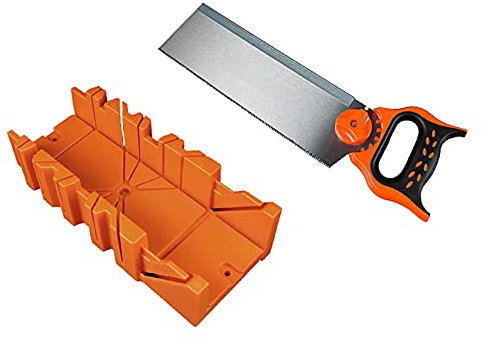 Boîte à onglets avec jeu de tenons Boîte à onglets de serrage à angles multiples ABS 12 pouces réglable et verrouillable pour la décoration de la maison de l'artisanat du bois