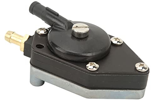 Bränslepump med Packning 438556 433387 för Evinrude 20hk 1985-1989, Svart, Stark Styrka