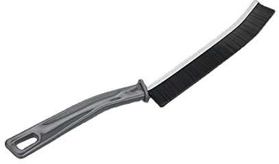 Pulitore Per Giunti Di Piastrelle Per Uso Domestico Setole Rigide Spazzola Per La Pulizia Di Fughe Per Piastrelle Di Piccole Dimensioni Per La Pulizia Delle Linee Del Pavimento Della Doccia,nero,2 Pz