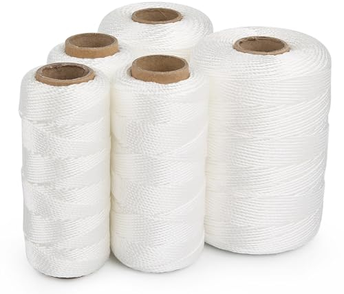 Gartenseil Gedrehtes Kreideseil, Abrieb, Fäulnis, Angeln, DIY, Basteln, Gartenarbeit Garten Kordel (Size : 225ft (68m))