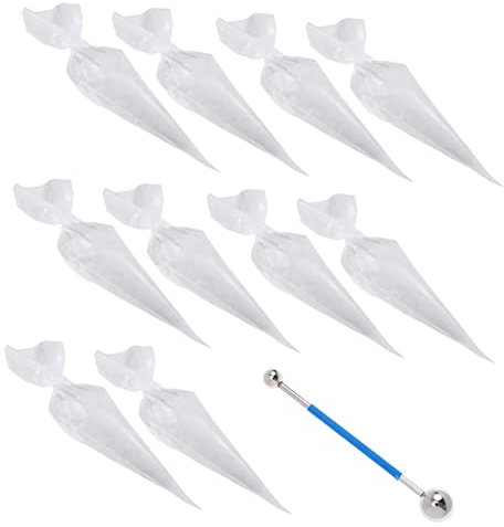 Veemoon 20piezas Unidades Bolsa De Lechada Para Mampostería Extra Resistente Con Capacidad Grande Reutilizable Para Azulejos y Sellado De Cemento Bolsa Práctica Para Tubería y Aplicación d