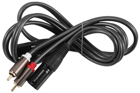 VINTORKY Xlr Audio Cable Rca to Xlr Adapter Wire for Mixing Amplification and Professional Audio Equipment