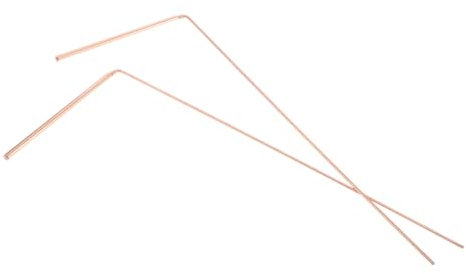 POPETPOP Baguette De Cuivre Outil De Détection pour Veines Eau Baguettes De Extérieur Longues pour Détection De Métaux
