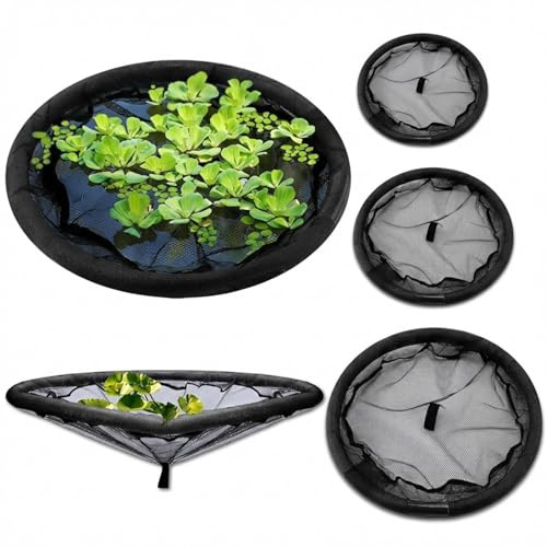 Hahafelt 3 Sizes Floating Island Plant Protector Different Sizes Floating Pond Barrier 35, 32, 24Inches Flora Fish Barrier for Garden Water Features Pond Protection