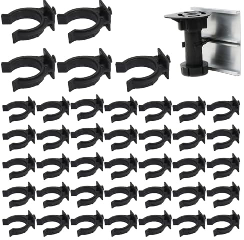 40 Stück Küchen Sockelhalterungen, Sockelleisten Clips, Sockelleiste Küchenschrank Bad Sockelhalterunge Clip, Halterung für Sockelblende Küche, Sockelblendenhalter, Sockelhalterung Küche