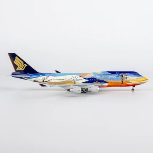 NG Model Boeing 747-400 Singapore Tropical 9V-SPK 1:400 Modellflugzeug