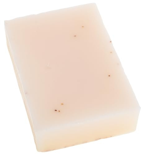Saponetta Esfoliante Artigianale al Noce, Pulizia e Idratazione | Scrub Doccia, Sapone Naturale per Bagno, Finitura in Plastica e Poliestere