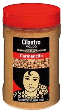 Coriandolo macinato in barattolo da 530 g
