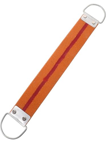 Toddmomy Rippenbiegegurt für Violine Biegeeisen aus Metall und PU Braun 12.6x1.77cm Nutzung im Instrumentenbau und Reparatur für Bratsche Cello