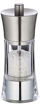 Zassenhaus Salzmühle 14 cm, Acryl/Edelstahl