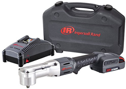 Ingersoll Rand W5330-K12 3/8 20V Angle Cordless Impact Wrench 1 Battery Kit, 180 ft-lb Torque, Friction Ring Retainer